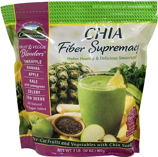 Campoverde Fruit & Veggie Blenders Chia Fiber Supremacy, 2 lbs