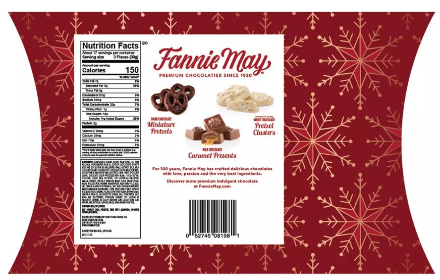 Fannie May Holiday Gift Box , 18.5 oz