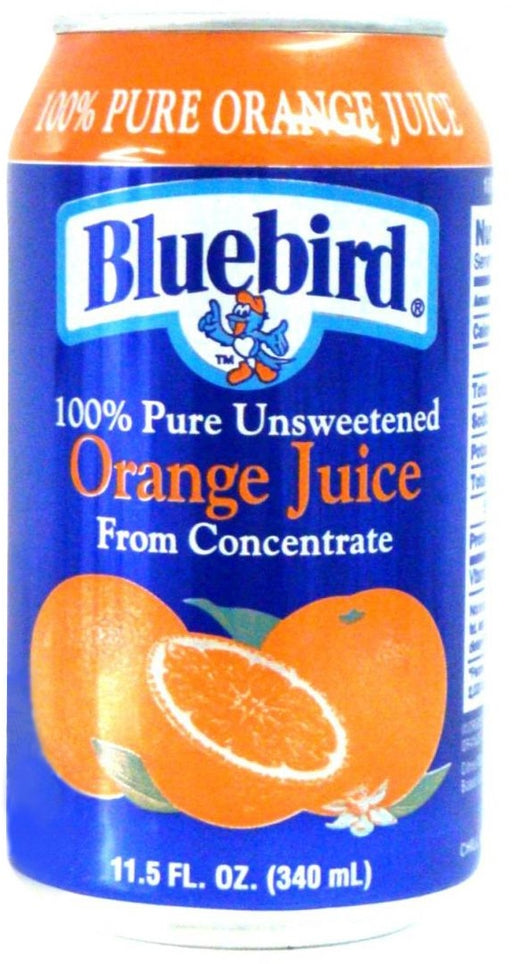 Bluebird Orange Juice, 11.5 oz