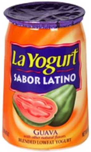 La Yogurt Probiotic Sabor Latino Guava Blended Low-Fat Yogurt, 6 oz