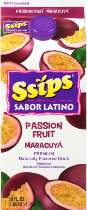 Ssips Sabor Latino Passion Fruit Flavored Drink, 59 oz