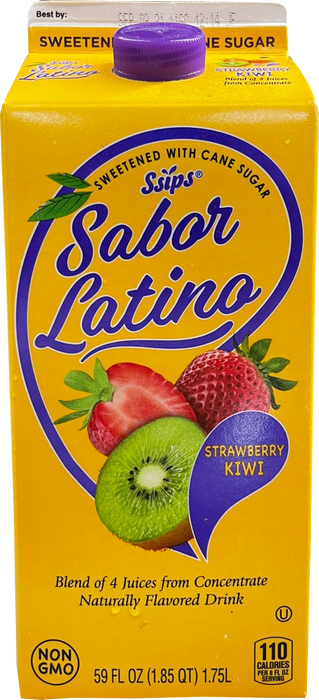 Ssips Sabor Latino Strawberry Kiwi Flavored Drink , 59 oz