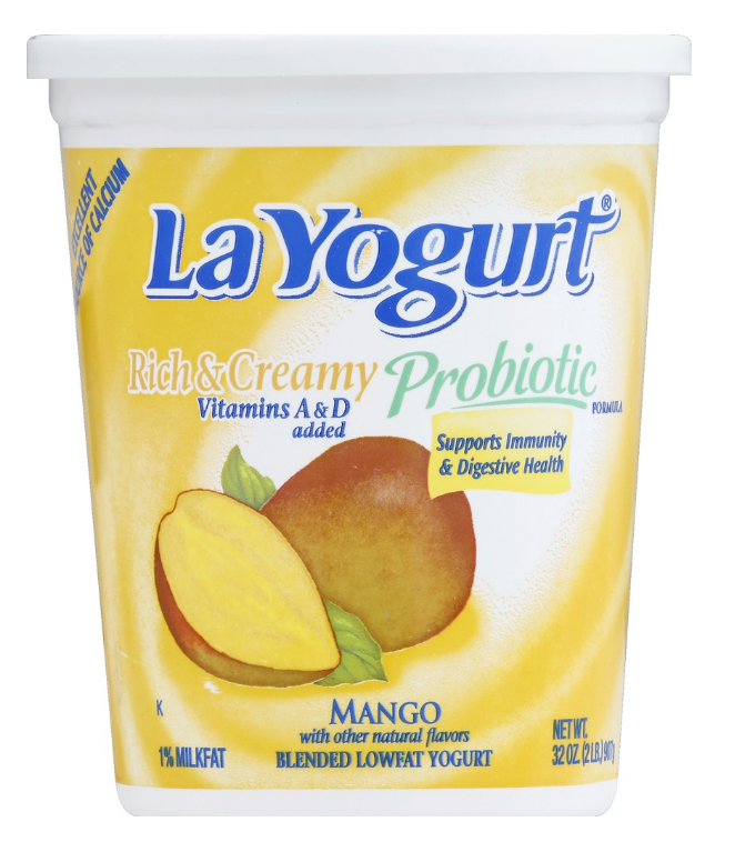 La Yogurt Rich & Creamy Probiotic Mango Yogurt , 32 oz —