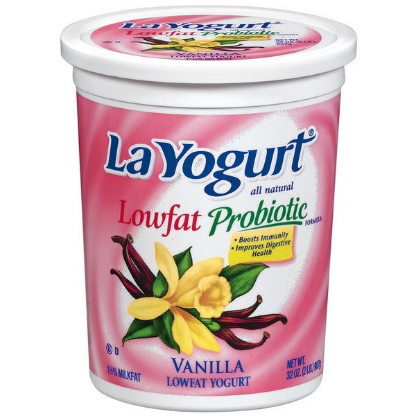 La Yogurt Low Fat Vanilla Yogurt , 32 oz