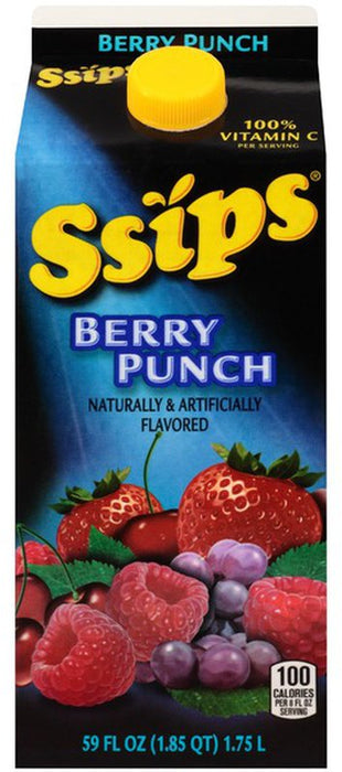 Ssips Wild Berry Drink, 64 oz