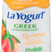 La Yogurt Probiotic Peach Greek Blended Non-Fat Yogurt, 12g Protein, 5.3 oz