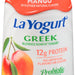 La Yogurt Probiotic Mango Greek Blended Non-Fat Yogurt, 12g Protein, 5.3 oz