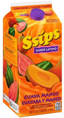 Ssips Guava Mango Drink, 59 oz