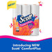 Scott ComfortPlus Toilet Paper, 1-Ply 400 Sheets, 36 ct