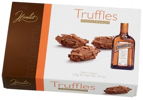 Hamlet Liqueur Flaked Truffles, Milk Chocolate with Cointreau, 125 gr