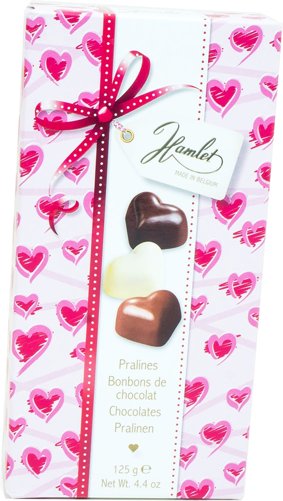 Hamlet Assorted Belgian Chocolate Hearts, 125 gr