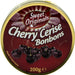 Sweet Originals Cherry  Bonbons Tin, 250 gr