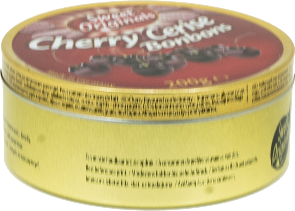 Sweet Originals Cherry  Bonbons Tin, 250 gr