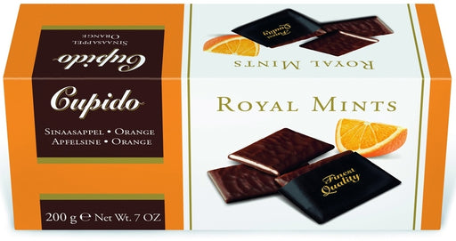 Hamlet Cupido Royal Mints Milk Chocolate Filled with Orange & Mint Cream, 200 gr