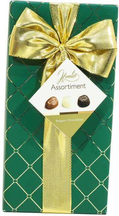 Hamlet Assorted Belgian Chocolates Gift Box, Green, 250 gr