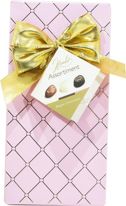 Hamlet Assorted Belgian Chocolates Gift Box, Pink, 125 gr