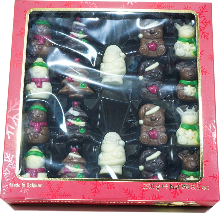 Hamlet Mini Christmas Figurines Belgian Chocolates, 250 gr