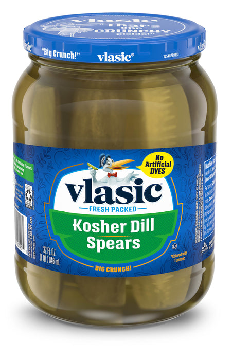 Vlasic Kosher Dill  Pickle Spears , 32 oz