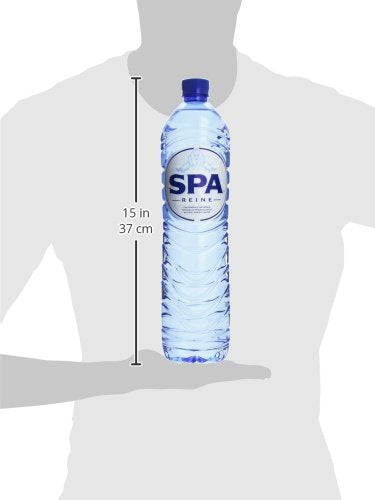 Spa Natural Mineral Water Bottles, Value Pack, 12 x 1.5 L