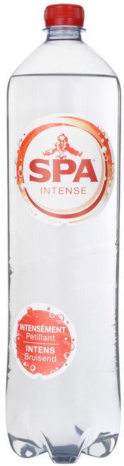 Spa Rood Sparkling Mineral Water, 1.5 L