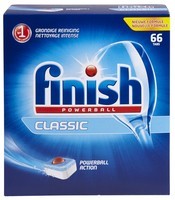 Finish Powerball Classic Dishwasher Detergent Tablets, 66 ct