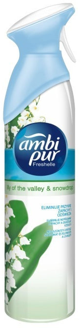 Ambi Pur Air Freshener, Lilly of the Valley & Snowdrop Fragrance, 300 ml