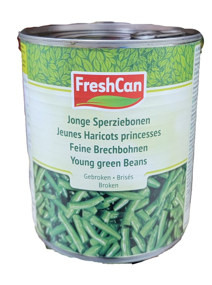 FreshCan Young green Beans, 800 GR