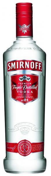 Smirnoff Red Premium Tripple Distilled Vodka, 40% Vol., 750 ml 