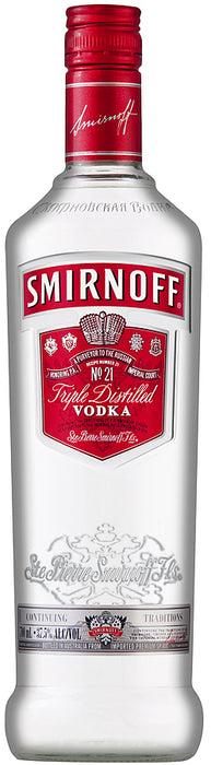 Smirnoff Red No. 21 Triple Distilled Vodka, 700 ml