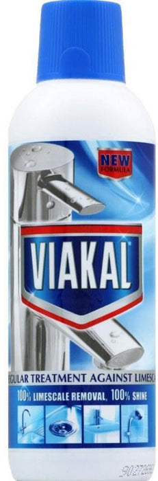 Viakal Regular Treatment Against Limscale Removal, 100% Shine, 500 ml