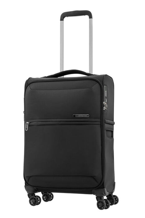 Samsonite 72H DLX Spinner Suitcase, 55/20, Black, 1 pc