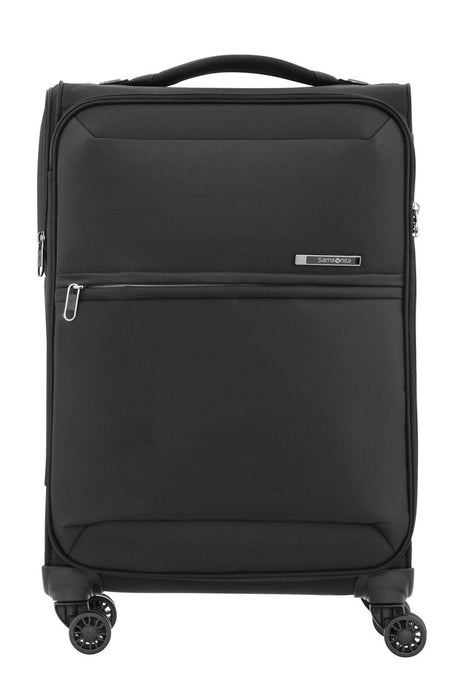 Samsonite 72H DLX Spinner Suitcase, 55/20, Black, 1 pc