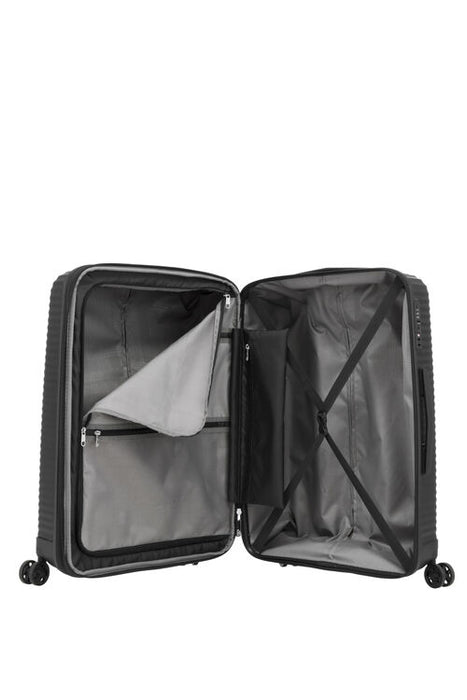 Samsonite Varro Spinner Suitcase, 68/25, Black, 1 pc