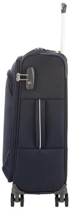 Samsonite Popsoda Spinner Suitcase, 55/20, Black, 1 pc