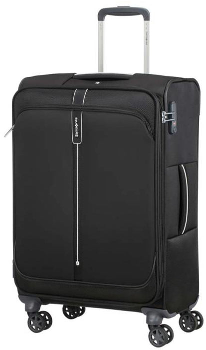 Samsonite Popsoda Spinner Suitcase, 66/24, Black, 1 pc