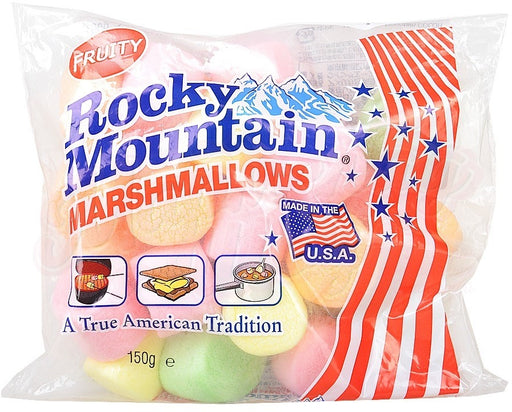 Rocky Mountain Mini Marshmellows Fruity, 150 gr