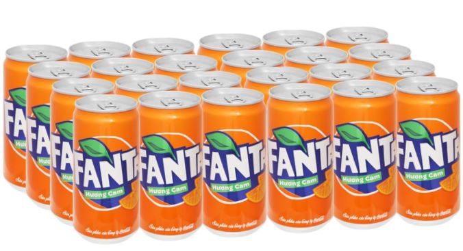 Fanta Orange Cans, 24-Pack , 24 x 300 ml