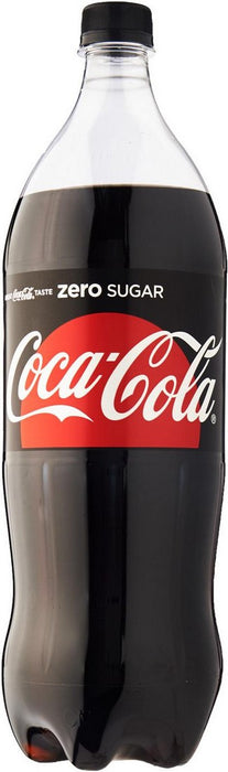 Coca-Cola Zero Bottles Value Pack, 8 x 1.5 L