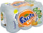 Fanta Orange Zero Sugar Soda Cans with Fruit Juice, Value Pack, 6 x 330 ml