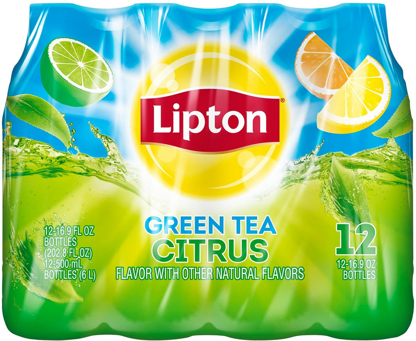 Nestea 12-Pack Bottles,Green Tea Citrus, 12 x 500 ml