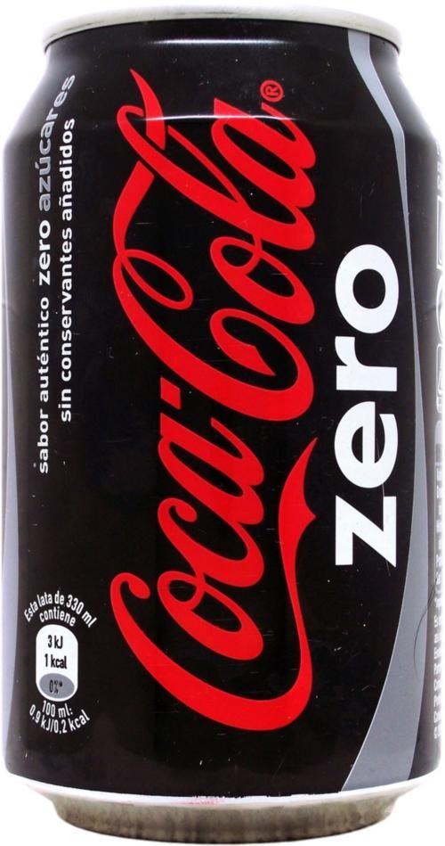 Coca Cola Zero Can, 330 ml