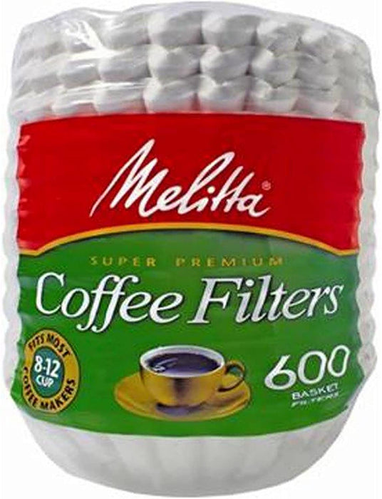 Melitta basket Coffee Filters, 600 ct