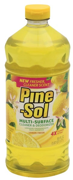 Pine-Sol Multi Surface Cleaner, Lemon Fresh, 60 oz
