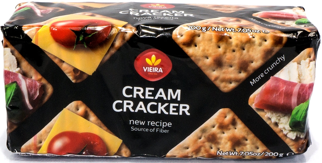 Vieira Cream Crackers, 200 g