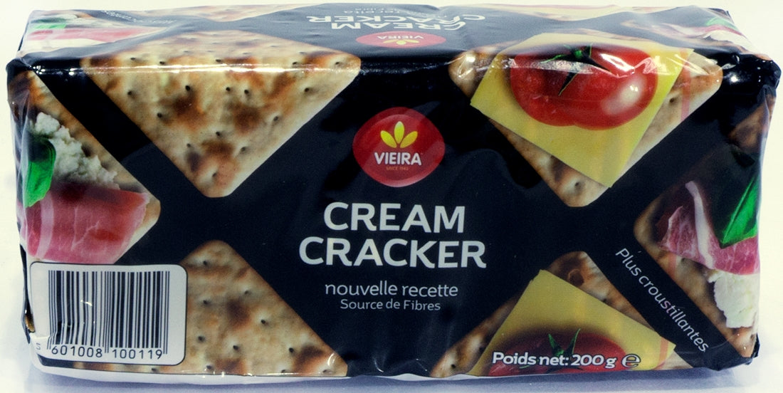 Vieira Cream Crackers, 200 g