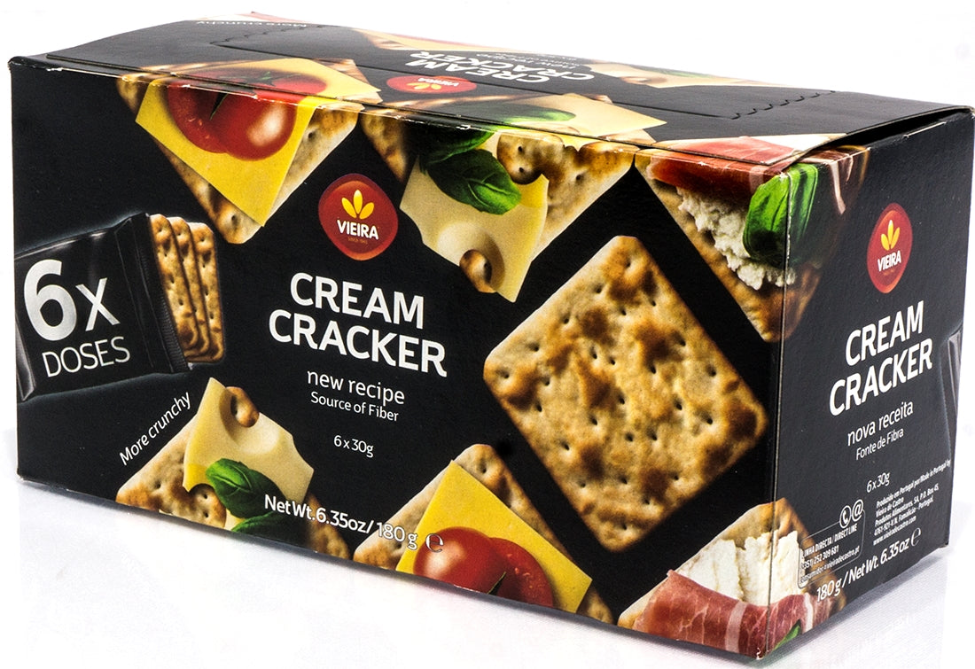 Vieira Cream Crackers, 180 g