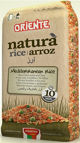 Novarroz Oriente Natural Mediterranean Rice, 400 gr