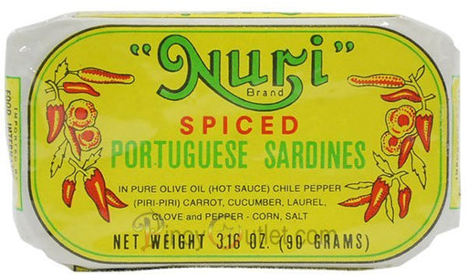  Nuri Spiced Portuguese Sardines, 90 gr