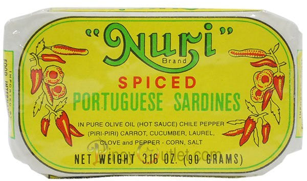  Nuri Spiced Portuguese Sardines, 90 gr