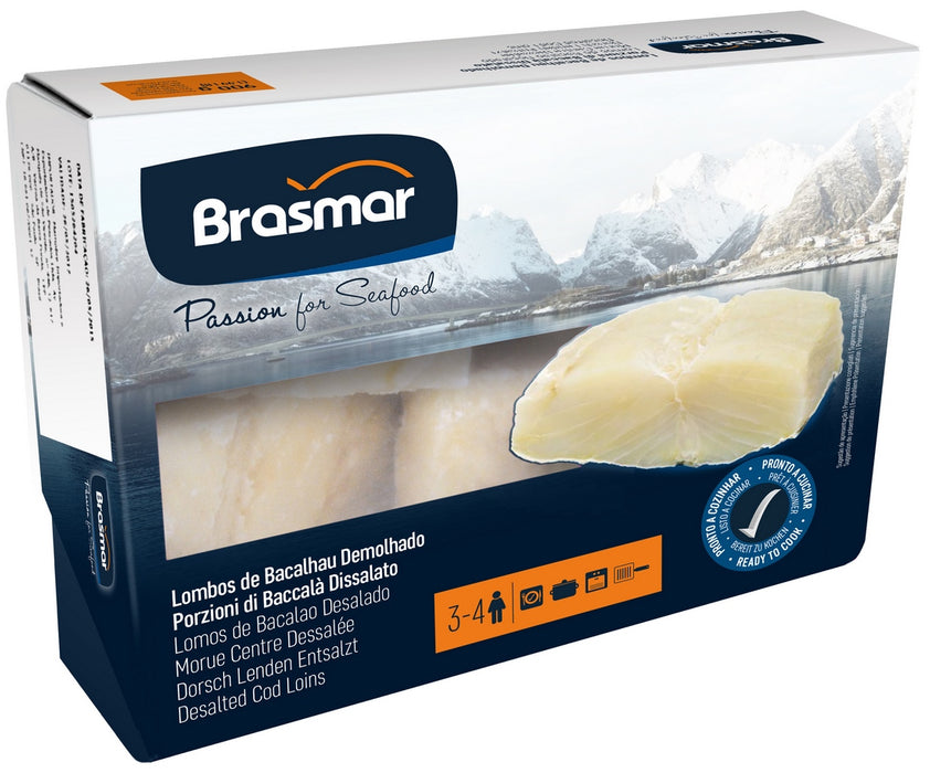 Brasmar Quick-Frozen Cod Fish Loins, 1 kg